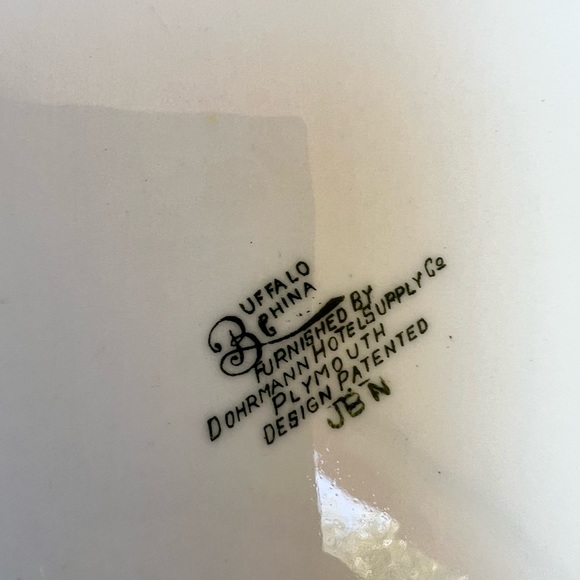 Vintage Buffalo China serving platter. Restaurant ware - Picture 5 of 7